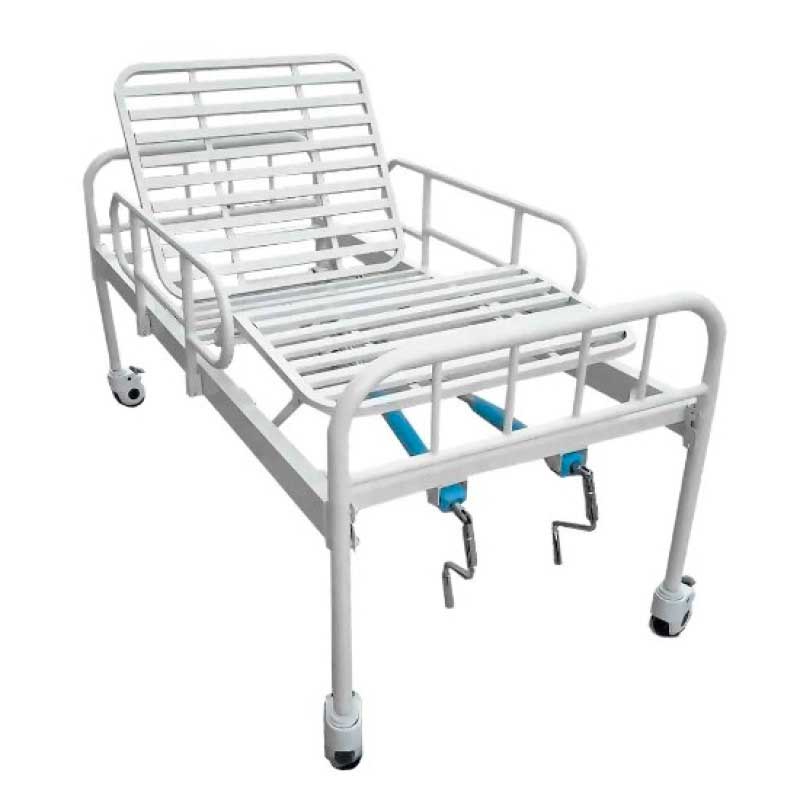 img-teste-imagem-produto-Cama-Fowler-Adulto-DX2-com-Grade,-Rodas-e-2-Movimentos-Manual---180-kg-Dellamed