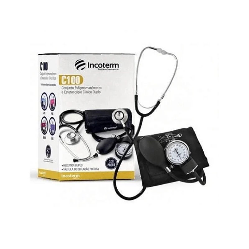 img-teste-imagem-produto-APARELHO DE PRESSÃO ADULTO + ESTETOSCÓPIO C100 - INCOTERM